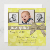 Faire-part Canard Canard Mignon (Devant / Derrière)