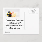 Faire-part Canards de mariage ... Carte postale (Dos)