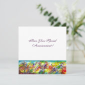 Faire-part CARNAVAL ITALIEN Masquerade bal, danse et musique (Debout devant)