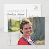 Faire-part Carte postale (Devant / Derrière)