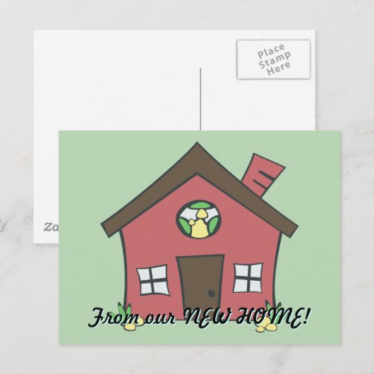 Faire-part Carte postale (Devant / Derrière)