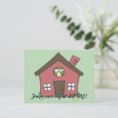 Faire-part Carte postale (Debout devant)