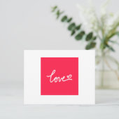 Faire-part Carte postale (Debout devant)