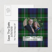 Faire-part Carte postale à conserver pour annoncer la date du (Devant / Derrière)