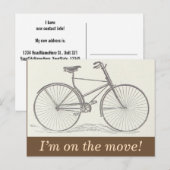 Faire-part Carte postale ancienne et classique de nouvelle ma (Devant / Derrière)