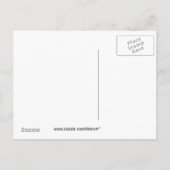 Faire-part Carte postale - Annonce de naissance d'une fille (Dos)
