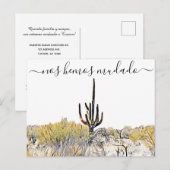 Faire-part Carte postale Arizona Anuncio de Mudanza (Devant / Derrière)