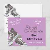 Faire-part Carte postale Basket Yael (Devant / Derrière)