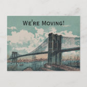 Faire-part Carte postale Brooklyn Bridge (Devant)