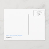 Faire-part Carte postale C'est un garçon (Dos)