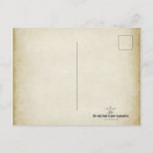 Faire-part Carte postale Chance Coccinelle (Dos)