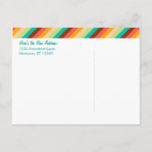 Faire-part Carte postale Changement d'adresse (Dos)