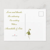 Faire-part Carte postale d'annonce (Dos)
