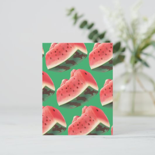 Faire-part Carte postale d'annonce (Debout devant)