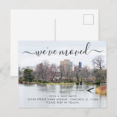 Faire-part Carte postale d'annonce de déménagement à Jackson  (Devant / Derrière)