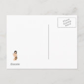 Faire-part Carte postale d'annonce de grossesse (Dos)