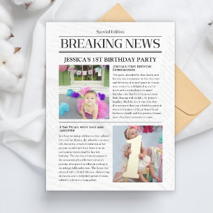 Faire-part Carte postale d'annonce de naissance pour le premi
