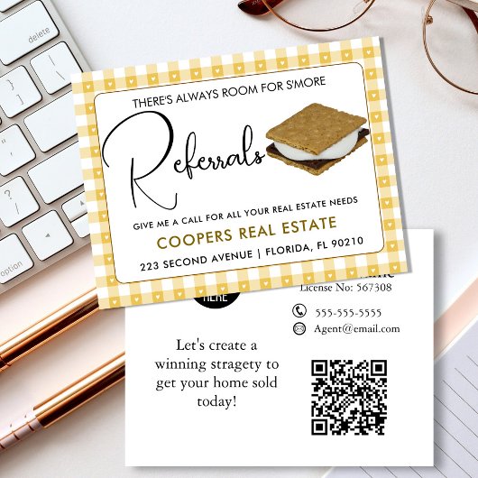 Faire-part Carte postale d'annonce de recommandations de bien