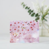 Faire-part Carte postale d'annonce de sauvegarde de la date d (Debout devant)