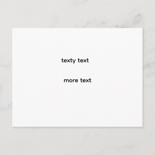 Faire-part carte postale d'annonce waefwef (Devant)