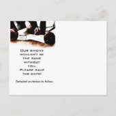 Faire-part Carte postale David Bar Mitzvah Boy (Dos)