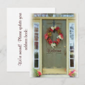 Faire-part Carte postale de bienvenue pour nouvelle maison (Devant / Derrière)