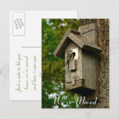 Faire-part Carte postale de changement d'adresse (Devant / Derrière)