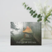 Faire-part Carte postale de changement d'adresse Maison Champ (Debout devant)