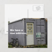 Faire-part Carte postale de changement d'adresse : Véritable  (Devant / Derrière)