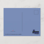 Faire-part Carte postale de condoléance pour la perte de (Dos)