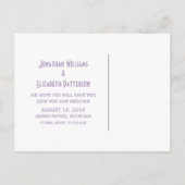 Faire-part Carte postale de Fancy Ornamental Save the Date ve (Dos)