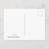 Faire-part Carte postale de fleurs de marguerite d'été à cons (Dos)