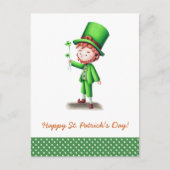 Faire-part Carte postale de la fête de la Saint-Patrick avec  (Devant)
