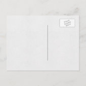 Faire-part Carte postale de l'ancre de la date (Dos)