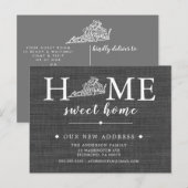 Faire-part Carte postale de l'État de VIRGINIA Moving Faire-p (Devant / Derrière)