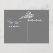 Faire-part Carte postale de l'État de VIRGINIA Moving Faire-p (Dos)