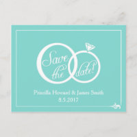 Carte postale de mariage à conserver We Do