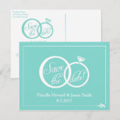 Faire-part Carte postale de mariage à conserver We Do (Devant / Derrière)