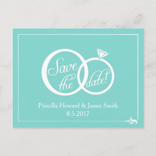Faire-part Carte postale de mariage à conserver We Do (Devant)