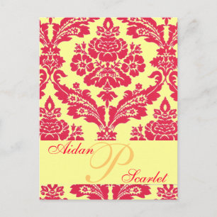 FAIRE-PART CARTE POSTALE DE MARIAGE POUR ENREGISTRER LA DATE