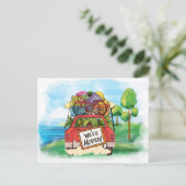 Faire-part Carte postale de nouvelle adresse (Debout devant)