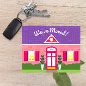 Faire-part Carte postale de nouvelle adresse de maison de rêv
