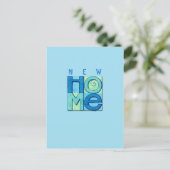 Faire-part Carte postale de nouvelle maison (Debout devant)