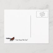 Faire-part Carte postale de rappel de date de coucher de sole (Dos)