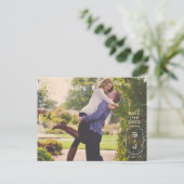 Faire-part Carte Postale de Sauvegarde de Date (Debout devant)