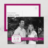 Faire-part Carte postale de sauvegarde de date de groupe mode (Devant / Derrière)