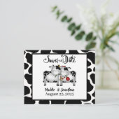 Faire-part Carte postale de sauvegarde de date de thème de fe (Debout devant)