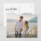 Faire-part Carte postale de sauvegarde du scénario (Devant / Derrière)