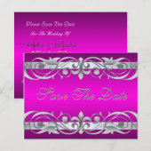 Faire-part Carte postale de sauvegarde Grand Duchesse Argent (Devant / Derrière)