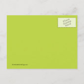 Faire-part Carte postale d'enregistrement 'Bouquet rose' ! (Dos)